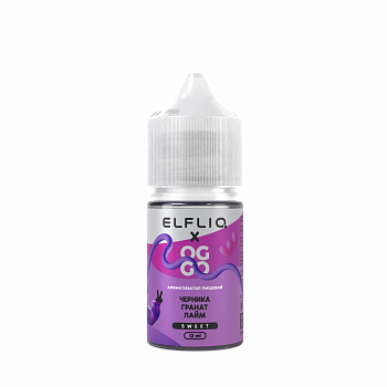 Ароматизатор ELFLIQ X OGGO Sweet "Черника Гранат Лайм" (на 30мл)